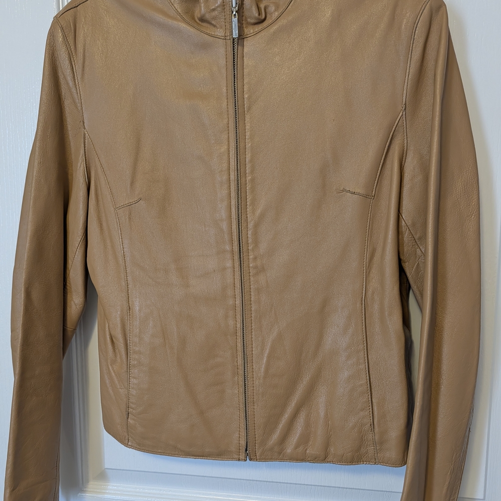 Wilsons Leather Women's Camel Jacket